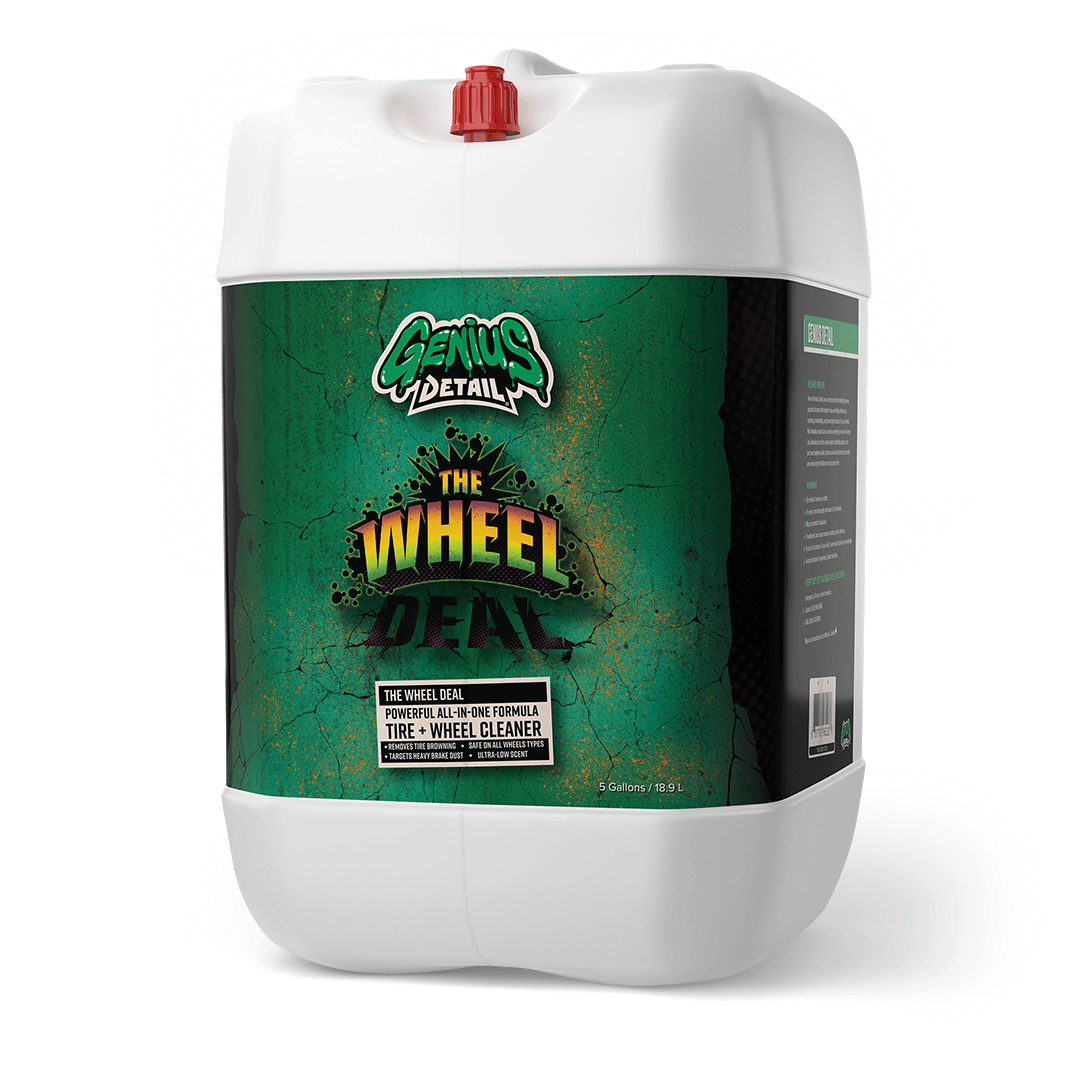Genius Detail's The Wheel Deal Tire & Wheel Cleaner - 5 Gallon (18.9L)