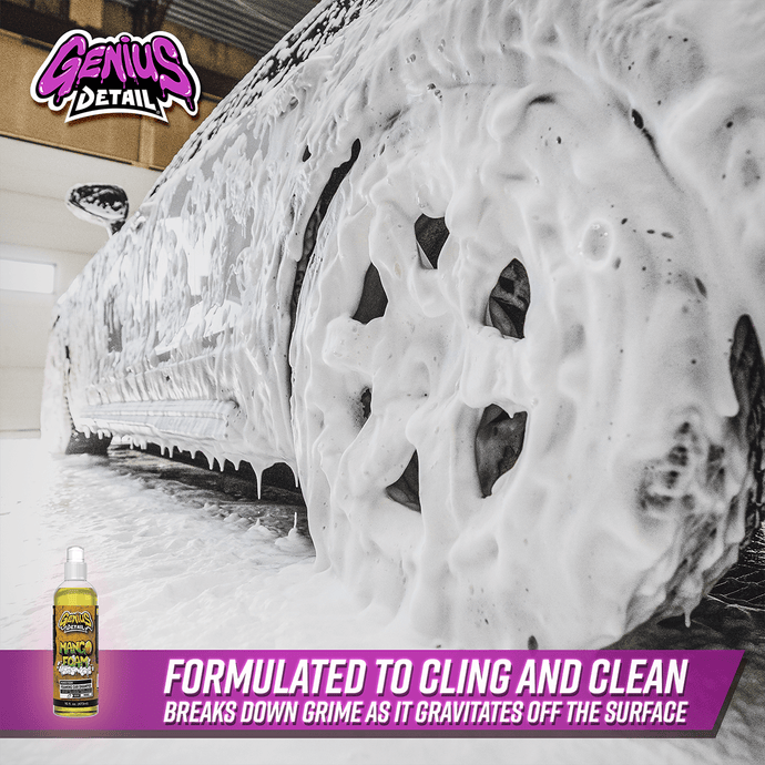 Formulated to Cling and Clean - Breaks Down Grime as it Gravitates off the Surface