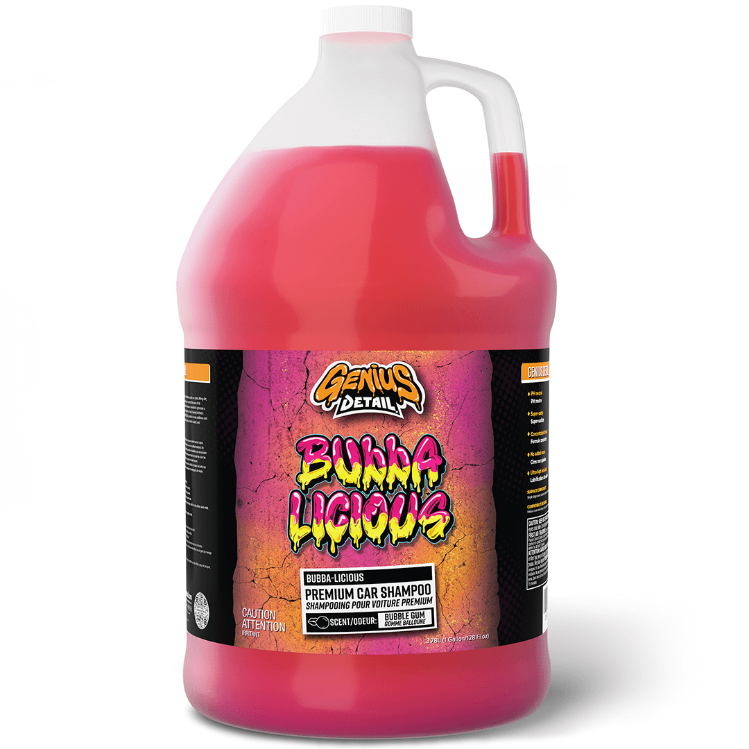 Genius Detail's Bubba-Licous Premium Waxless Car Shampoo - 1 Gallon (3.78L)