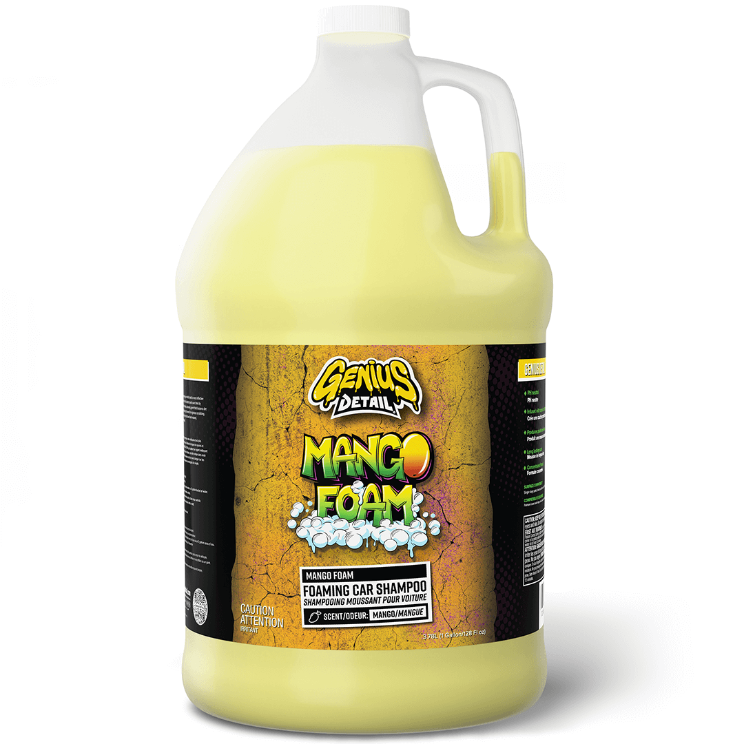 Genius Detail's Mango Foam Foaming Car Shampoo - 1 Gallon (3.78L)