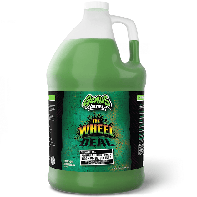 Genius Detail's The Wheel Deal Tire & Wheel Cleaner - 1 Gallon (3.78L)
