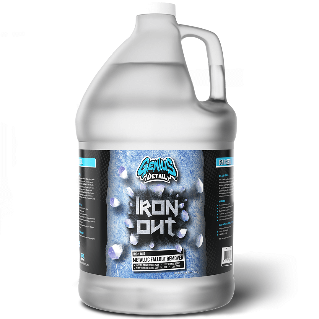 IRON OUT - Iron Fallout & Rust Remover - Genius Detail