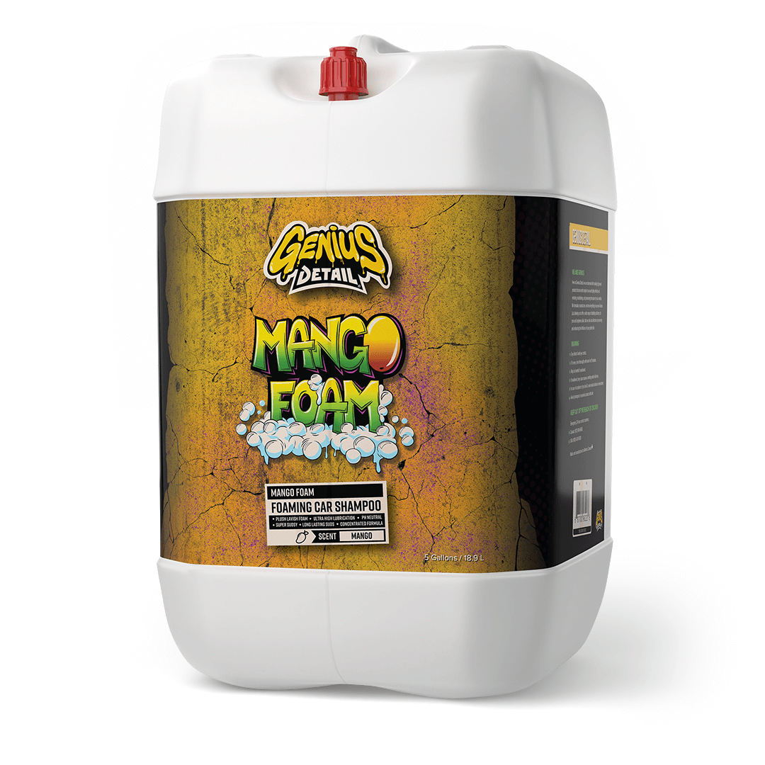 Genius Detail's Mango Foam Foaming Car Shampoo - 5 Gallon (18.9L)