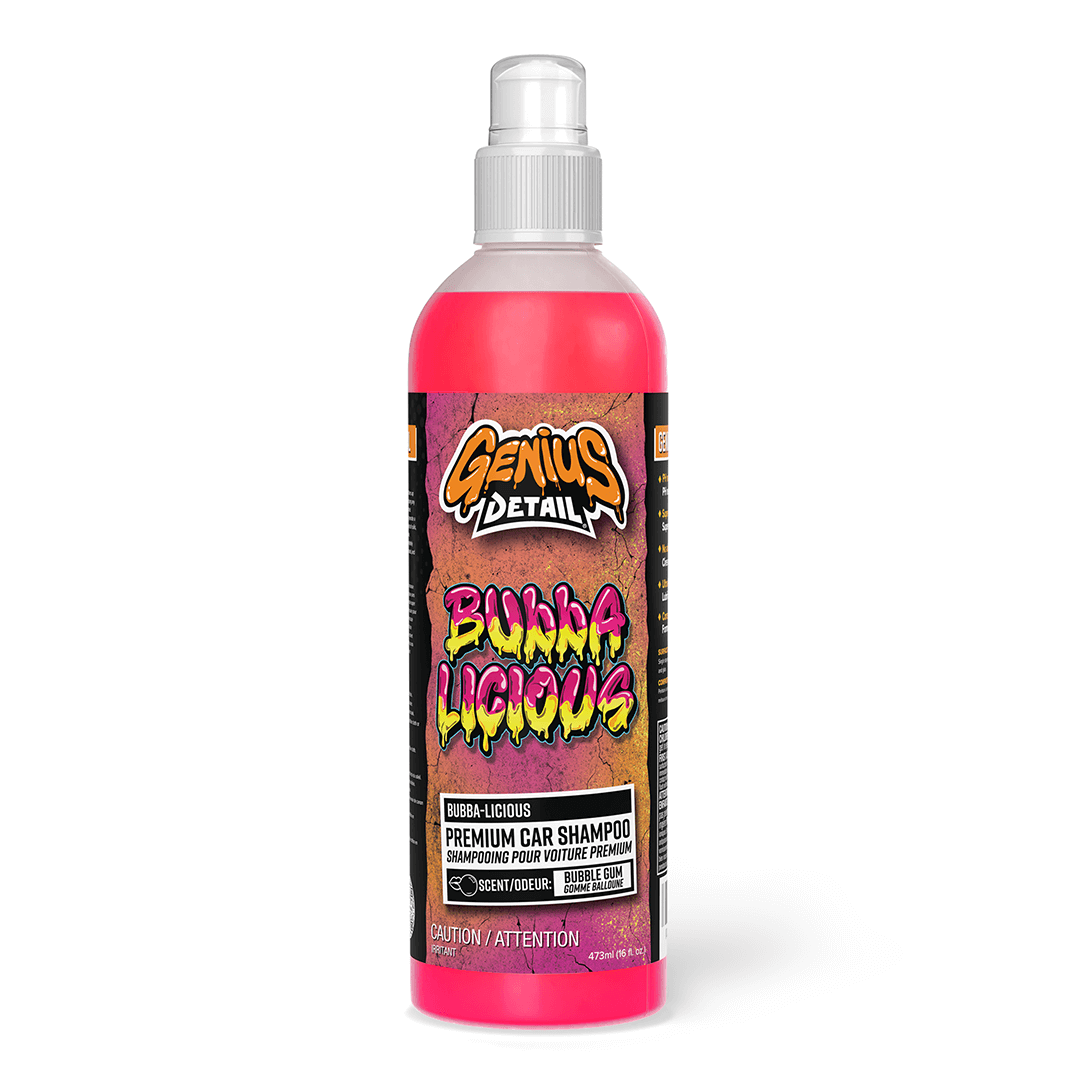 Genius Detail's Bubba-Licous Premium Waxless Car Shampoo - 16oz (473ml)